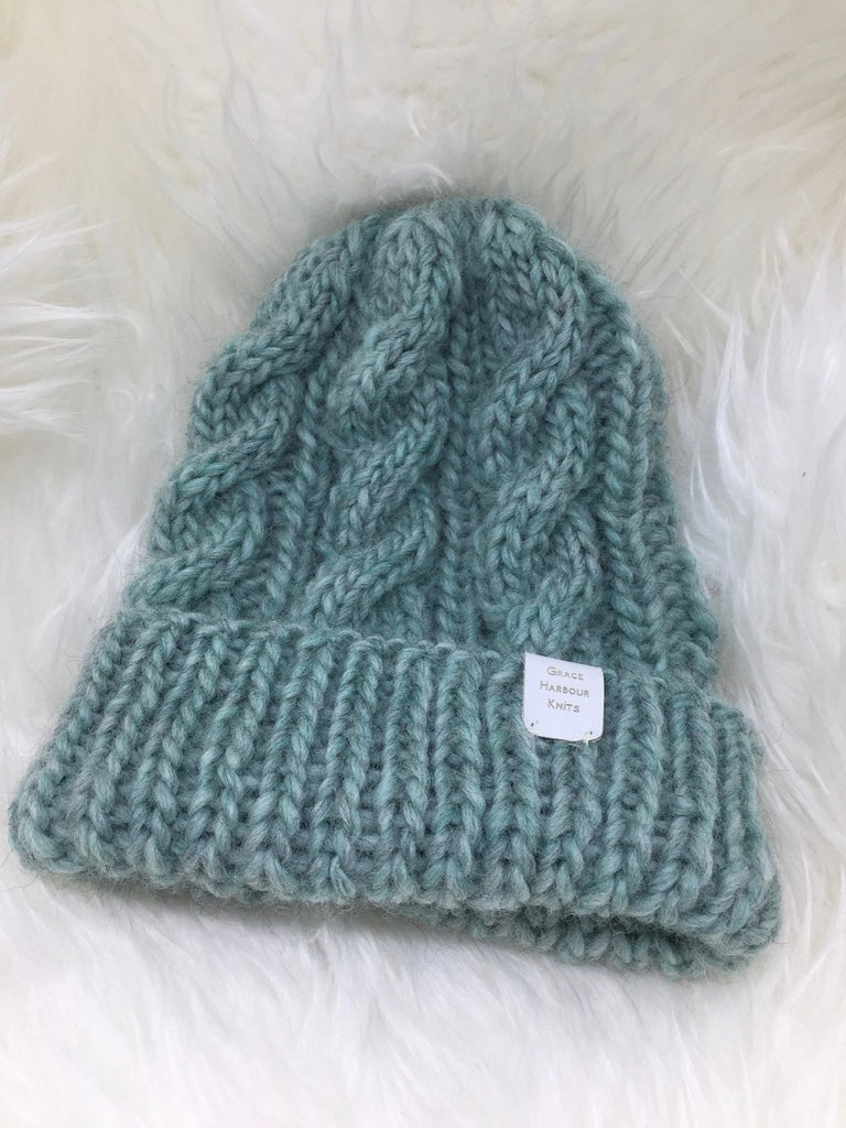 Grace Harbour Cable Hat pattern