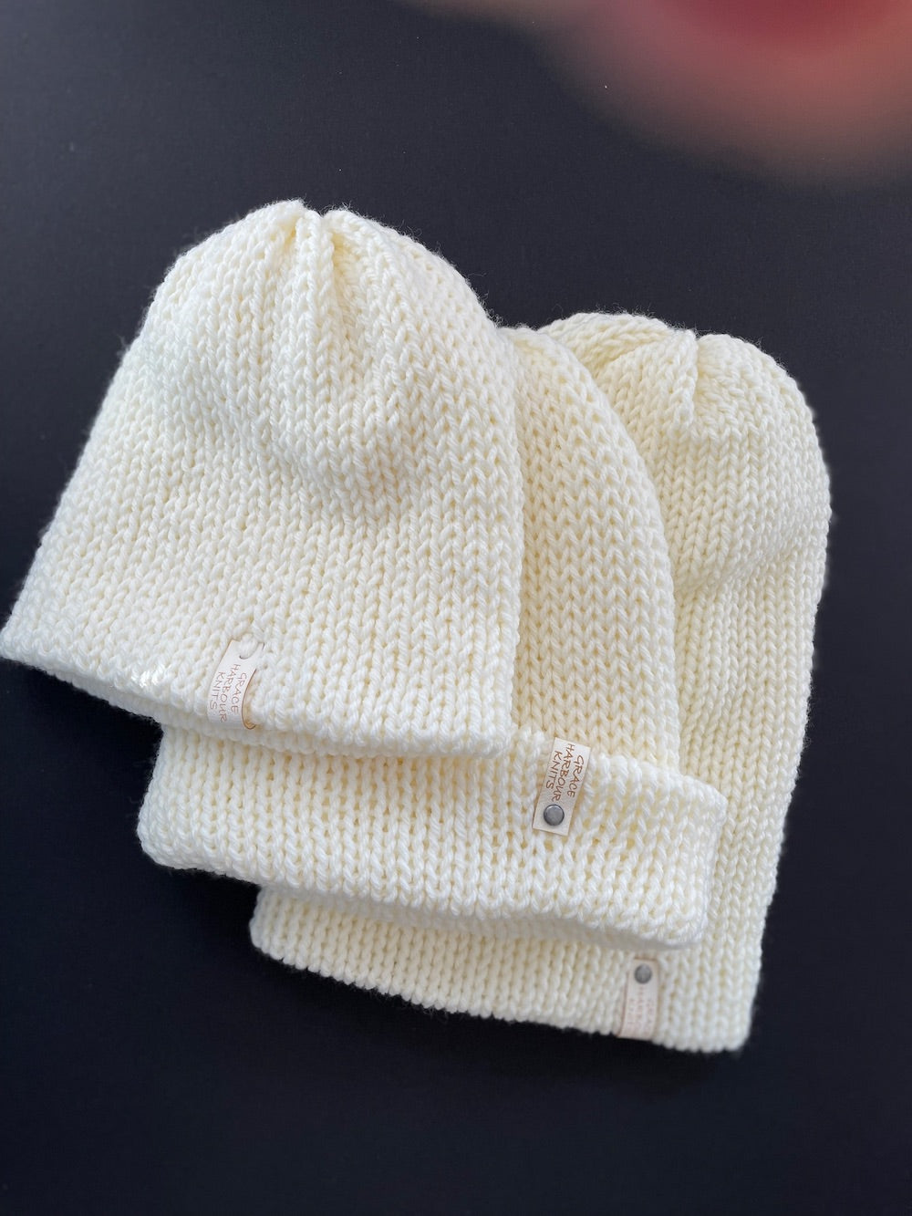 Em  Beanie Antique White