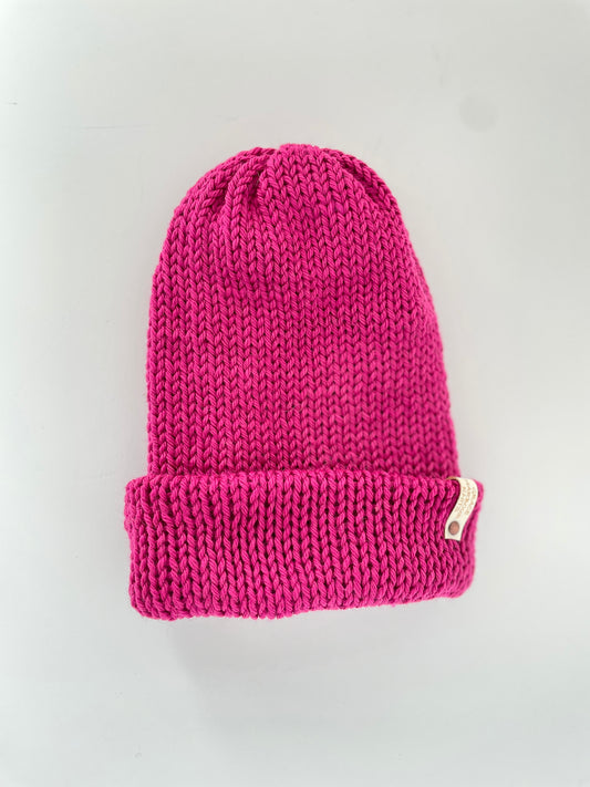 Em  Beanie FUCHSIA acrylic