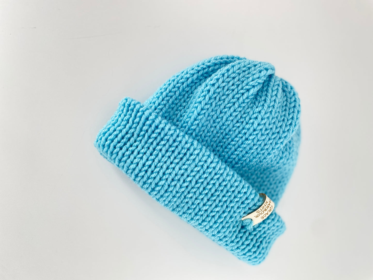 Em  Beanie BABY BLUE acrylic