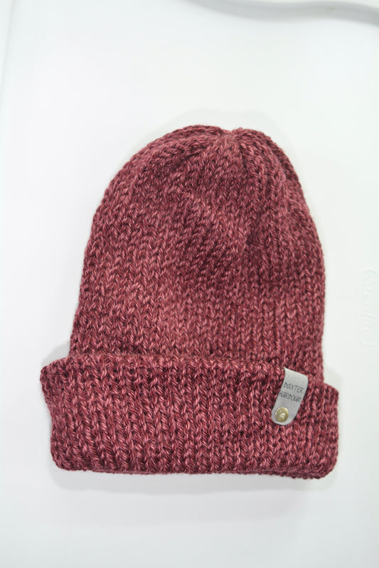 Em  Beanie BADLANDS/BURGUNDY acrylic