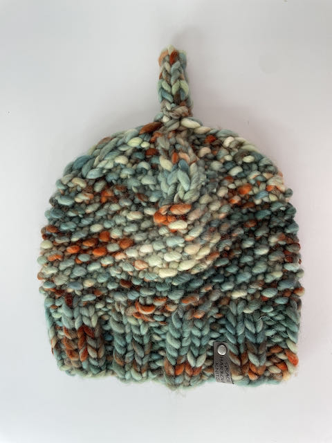 MIDDLE COVE BEANIE WITH I-CORD-CONIFER