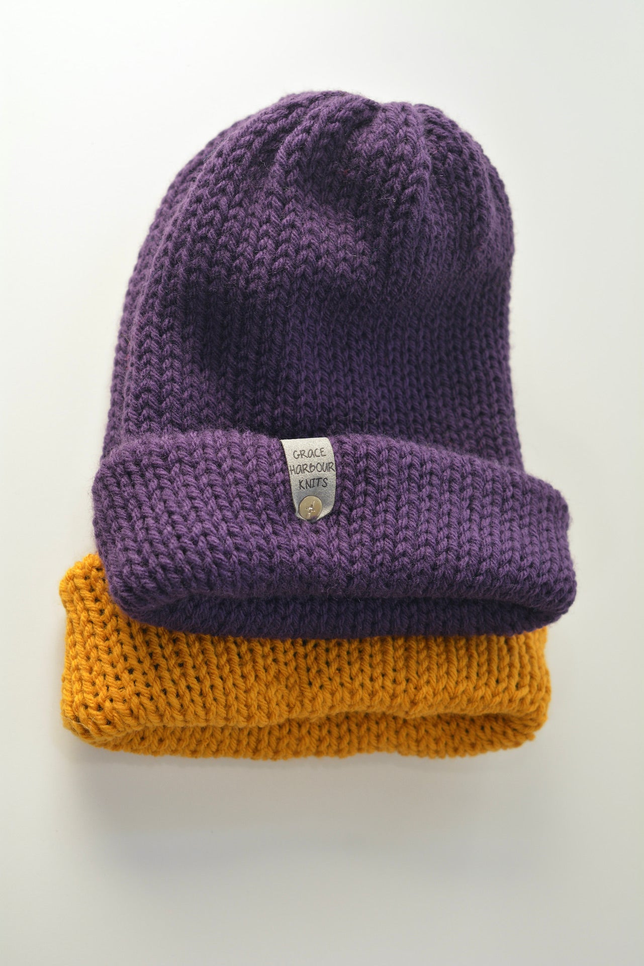 Em Beanie-all wool Amethyst